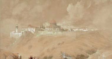 دار مزادات عالمية تعرض لوحات مائية عن القدس.. شاهدها قبل بيعها لوحة القدس