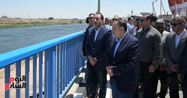 رئيس الوزراء يفتتح مشروع كوبرى "منقباد" بأسيوط افتتاح كوبرى منقباد
