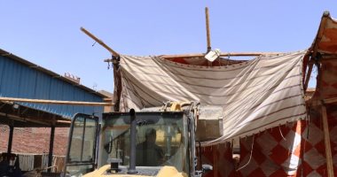 إزالة ورفع 200 حالة إشغال داخل 6 مناطق بمدينة أسوان.. صور جهود الوحدات المحلية فى إزالة التعديات