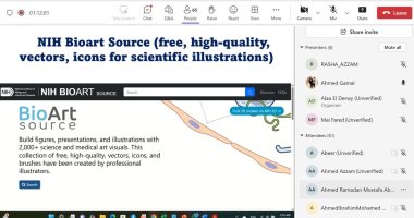جامعة حلوان تنظم ورشة عمل حول كيفية رسم المخطوطات البيولوجية