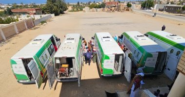 قوافل طبية وجهود متكاملة للصحة والسلامة المهنية تواصل نشاطها فى شمال سيناء