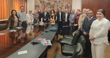 محمد السيد الشاذلى يلتقى شعبة مُحرّرى البيئة لعرض برنامجه الانتخابى