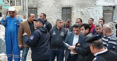 محافظ الإسكندرية: توفير سكن مؤقت لمصابى عقار اللبان المنهار