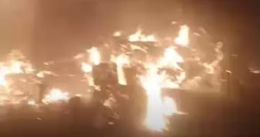 إصابة 3 أشخاص فى حريق مستودع أنابيب بوتاجاز بمركز منيا القمح في الشرقية