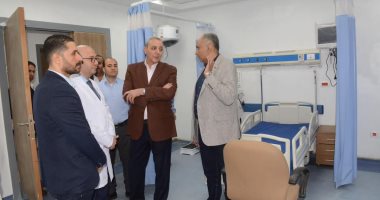 محافظ الغربية يتفقد مشروع مستشفى طنطا العام الجديد
