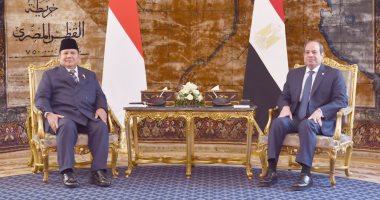 الرئيس السيسى ونظيره الإندونيسى يبحثان تعزيز التعاون الدفاعى السيد الرئيس عبد الفتاح السيسي ونظيره الإندونيسى