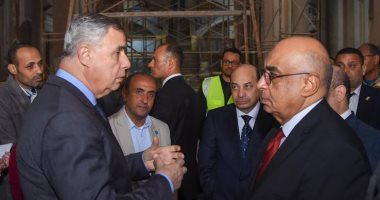 وزير العدل ومحافظ الإسكندرية يتفقدان "سرايا الحقانية" الأثرية لمتابعة الترميم