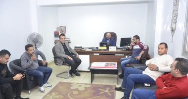 محمد السيد الشاذلى يزور موقع مصر تايمز فى اطار جولاته الانتخابية