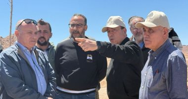 رئيس الجهاز المركزى للتعمير يتفقد مشروع تطوير مدينة سانت كاترين