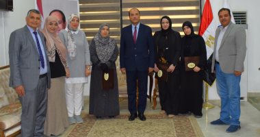 جامعة العريش تكرم نماذج نسائية ملهمة تقديرًا لعطائهن ودورهن المجتمعى