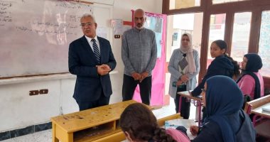 وكيل تعليم الإسماعيلية يتفقد العملية التعليمية بمدارس إدارة جنوب.. صور