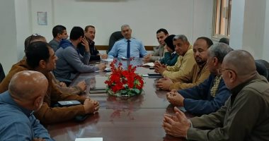 اجتماعات مكثفة لوكيل وزارة التموين بالإسكندرية استعدادا لموسم توريد القمح   