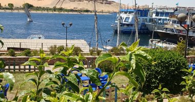 أجواء الربيع.. طقس معتدل فى أسوان وإقبال على الأماكن السياحية "فيديو"