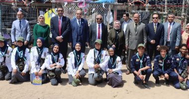 انطلاق فعاليات المهرجان الكشفى الـ 44 لجوالى وجولات جامعة الإسكندرية