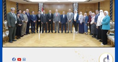 نائب وزير التعليم العالى: القومي للبحوث مركز بحثى متعدد التخصصات بالشرق الأوسط جانب من اللقاء