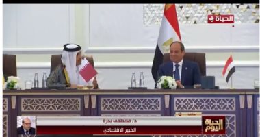 خبير: الرئيس السيسى دائما يعطى أولوية للملف الاقتصادى فى زياراته الخارجية مداخلة الدكتور مصطفى بدرة الخبير الاقتصادى