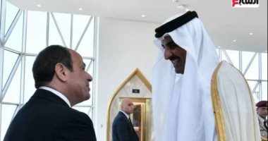 تليفزيون اليوم السابع يستعرض مراسم استقبال الرئيس السيسى اليوم فى قطر.. فيديو زيارة الرئيس السيسى لدولة قطر