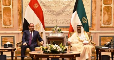 أمير الكويت يعرب عن تقديره لدور مصر التاريخى فى تطوير وتنمية دول الخليج