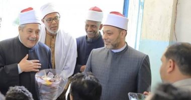 رئيس قطاع المعاهد الأزهرية يتفقد المدرسة القرآنية بالبعيرات.. صور