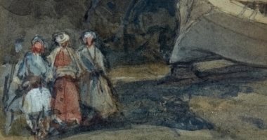 "شخصيات على شاطئ صيدا" للأسكتلندى ديفيد روبرتس فى مزاد عالمى