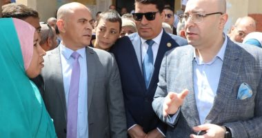 محافظ بنى سويف يتفقد انتظام الخدمة بوحدة قاى الصحية