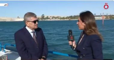 التليفزيون هذا المساء.. أسامة ربيع: مصنع الرصيف العائم تكلفته أقل عن المستورد 40% الفريق أسامة ربيع