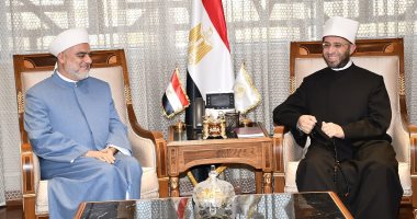 وزير الأوقاف يستقبل مدير البحوث والإرشاد بإقليم كردستان العراق وزير الأوقاف يستقبل مدير البحوث والإرشاد بإقليم كردستان العراق