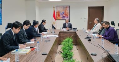 نائب وزير الإسكان يستقبل وفدا يابانيا لبحث الاستثمار في مشروعات البنية التحتية