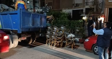 حى مدينة نصر يشن حملة مكبرة لرفع الإشغالات وغلق محال مخالفة