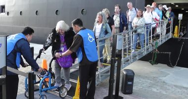 الهيئة العامة لميناء الأسكندرية تستقبل السفينة السياحية MS Zuiderdam