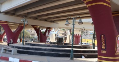 محافظ سوهاج يتابع أعمال تطبيق الهوية البصرية بميدان الثقافة.. صور تجميل ميدان الثقافة بسوهاج ضمن تطبيق الهوية البصرية