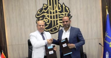 بروتوكول بين محافظة أسوان وجمعية مستثمرى الطاقة لخدمة أهالى قرى دراو جانب من توقيع بروتوكول التعاون
