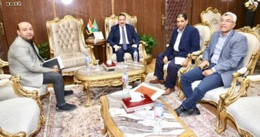 محافظ المنوفية يتابع نسب إنجاز المشروعات الجارى تنفيذها بمنوف والسادات
