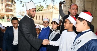 وزير الأوقاف يتفقد تطوير ساحة مسجد أبو العباس بالإسكندرية