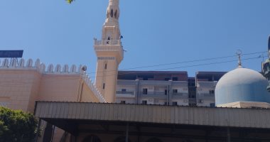إقبال كبير من رواد مسجد الفولى بمحافظة المنيا .. فيديو مسجد الفولي بالمنيا