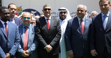محافظ الجيزة: معرض زهور الربيع ملتقى ثقافى للأسرة المصرية محافظ الجيزة خلال افتتاح معرض الزهور
