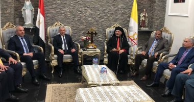 محافظ الإسماعيلية يزور كنائس المحافظة للتهنئة بعيد القيامة المجيد. فيديو