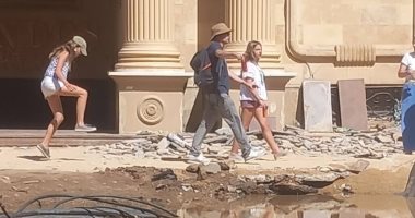 "مياه أسوان": صيانة خط طريق السادات بعد تعرضه للكسر أثناء أعمال التوسعة