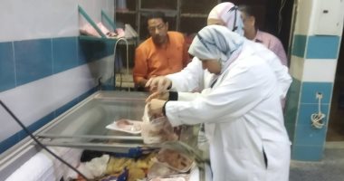 تموين الوادى الجديد: ضبط أسماك مملحة غير صالحة للاستخدام وتحرير 12 محضرا