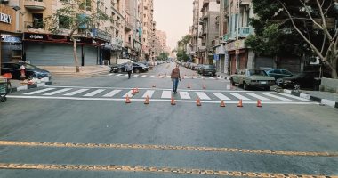 محافظة القاهرة تنتهى من رصف شارع روض الفرج بعد تطويره رصف شارع روض الفرج