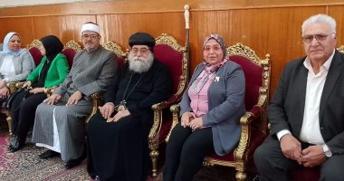 وفد القومى للمرأة بالإسماعيلية يزور الكنائس لتقديم التهنئة بمناسبة عيد القيامة