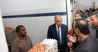 محافظ المنيا: طرح كرتونة البيض بسعر 120 جنيهاً بمنافذ البيع بالمراكز والمدن