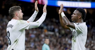 هدف قاتل لفالفيردي يمنح ريال مدريد فوزا صعبا على بيلباو في الوقت بدل الضائع فينيسيوس جونيور وفيديريكو فالفيردي