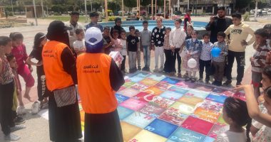أنشطة صندوق مكافحة الإدمان بالحدائق لتوعية الزوار بأضرار التدخين والمخدرات.. صور جانب من أنشطة صندوق مكافحة الإدمان بالحدائق