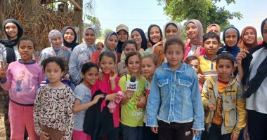 شم النسيم فى الريف حاجة تانية.. شاهد فرحة أطفال الشرقية بأجواء أعياد الربيع