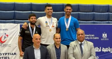 طالب بجامعة القناة يحصد ذهبيتى الأرجوميتر فى بطولة الشهيد الرفاعى