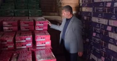 ضبط مخزنين بقويسنا والباجور فى المنوفية لحيازتهما مواد غذائية مجهولة المصدر