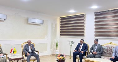 محافظ شمال سيناء يستقبل وفد “القومى لحقوق الإنسان”