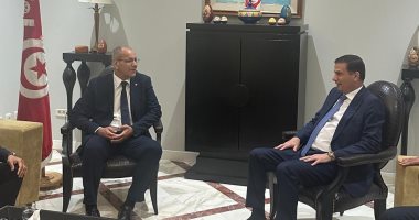 وزير الزراعة يبحث مع وزير البيئة التونسى تعزيز التعاون الإقليمى وزير الزراعة ووزير البيئة التونسى