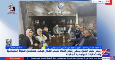 الجيل الديمقراطي عن لقاء اتحاد شباب العمال: منفتحون على جميع التيارات السياسية